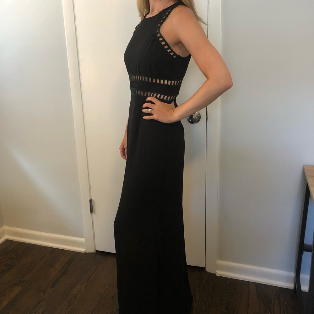 Black formal dress